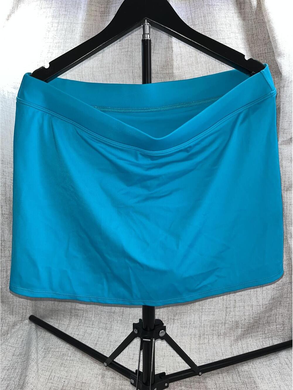 L.L. Bean Swim Skirt w/ Brief Teal NWoT 16